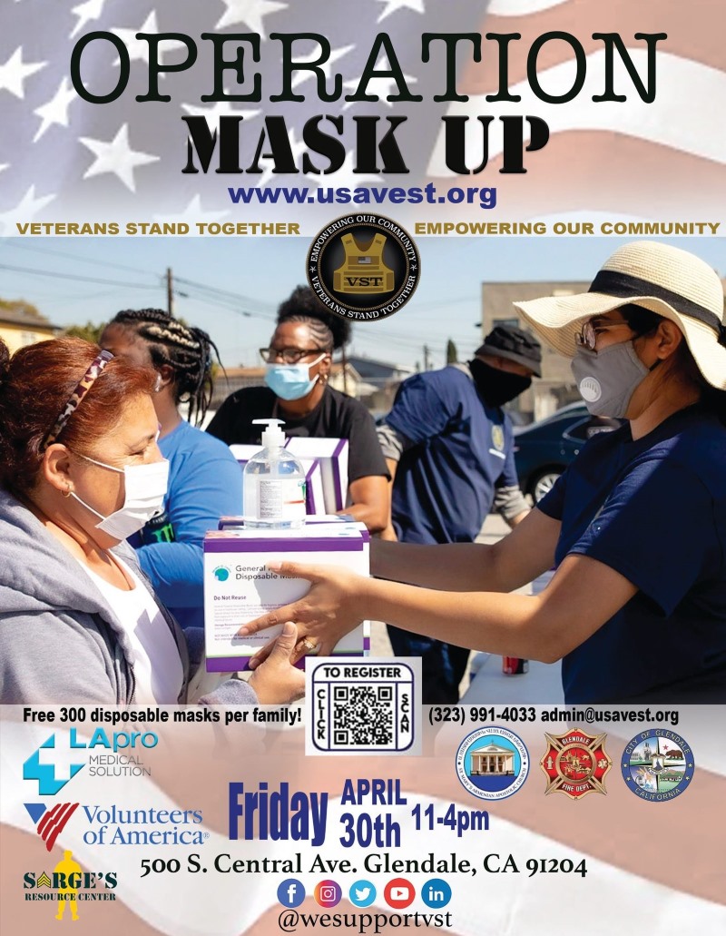 VST – Operation Mask Up Glendale