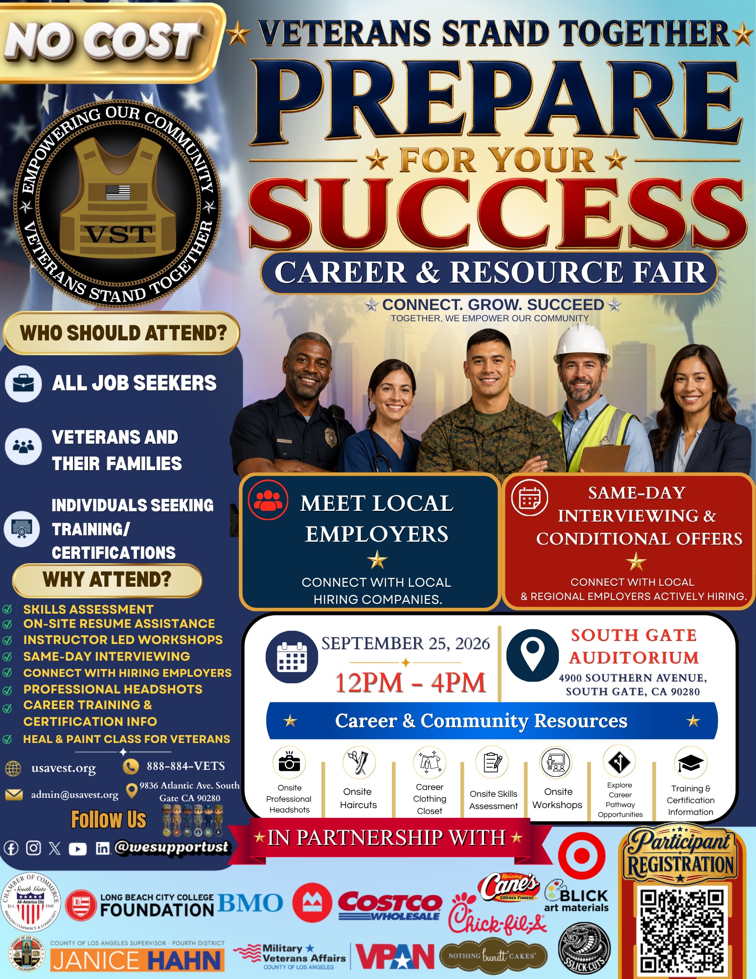 Prepare for Your Success Career & Resource Fair – Sept. 25th, 2026